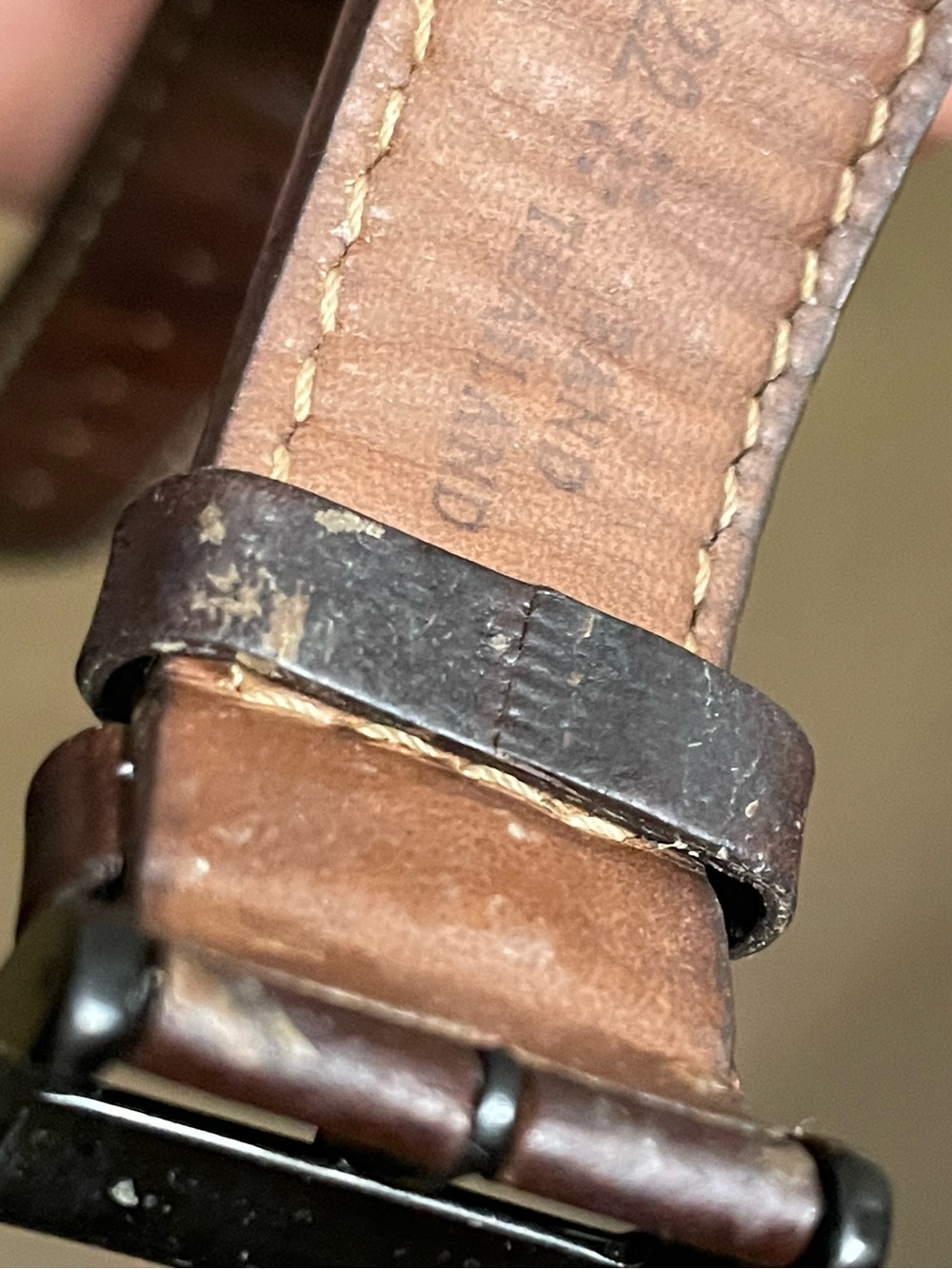 Citizen Men's Blue Face Dial Watch with Brown Leather Strap (Glow In The Dark) - Picture 8 of 10